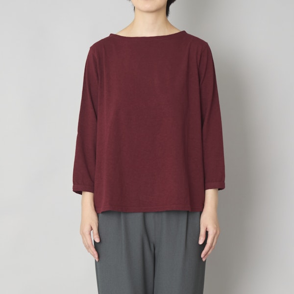 ペルーボートネックプルオーバー　sizeFREE ペルーボートネックプルオーバー sizeFREE